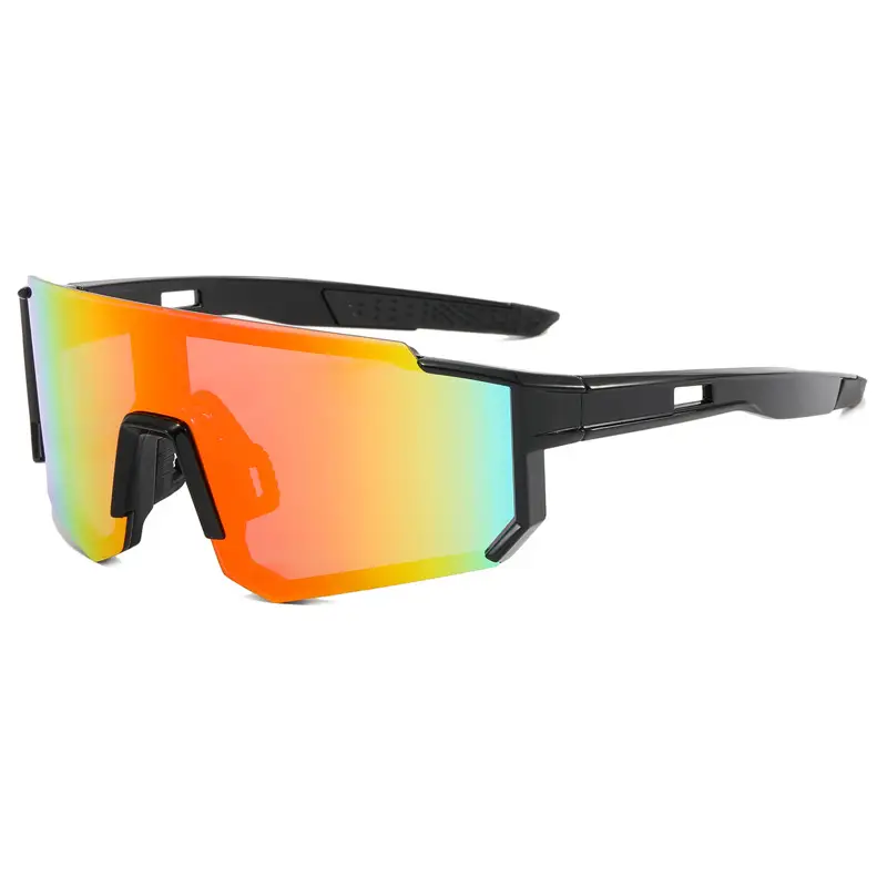 Men's Sports Sunglasses Black Red Outdoor Wear
