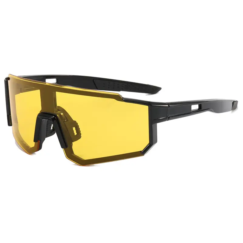 Men's Sports Sunglasses Black Red Outdoor Wear