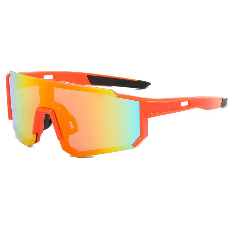 Men's Sports Sunglasses Black Red Outdoor Wear