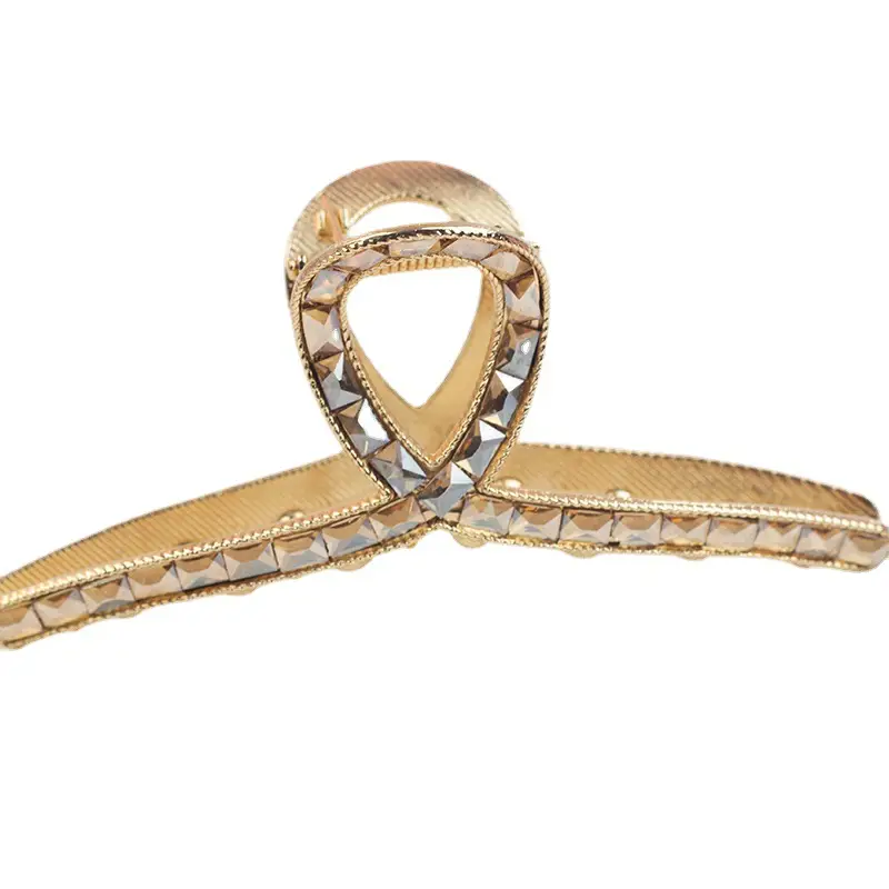 New Temperament Shark Clip Hairpin Clip Gold - Image 10