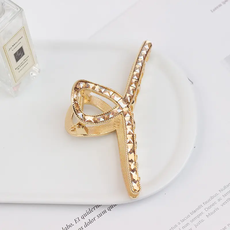 New Temperament Shark Clip Hairpin Clip Gold — feature 6