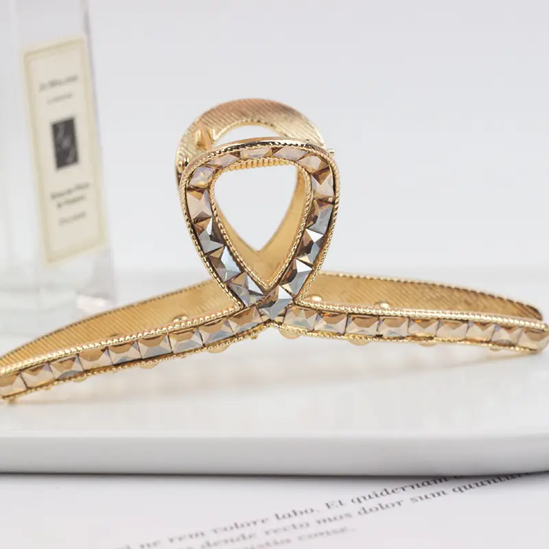 New Temperament Shark Clip Hairpin Clip Gold — feature 7