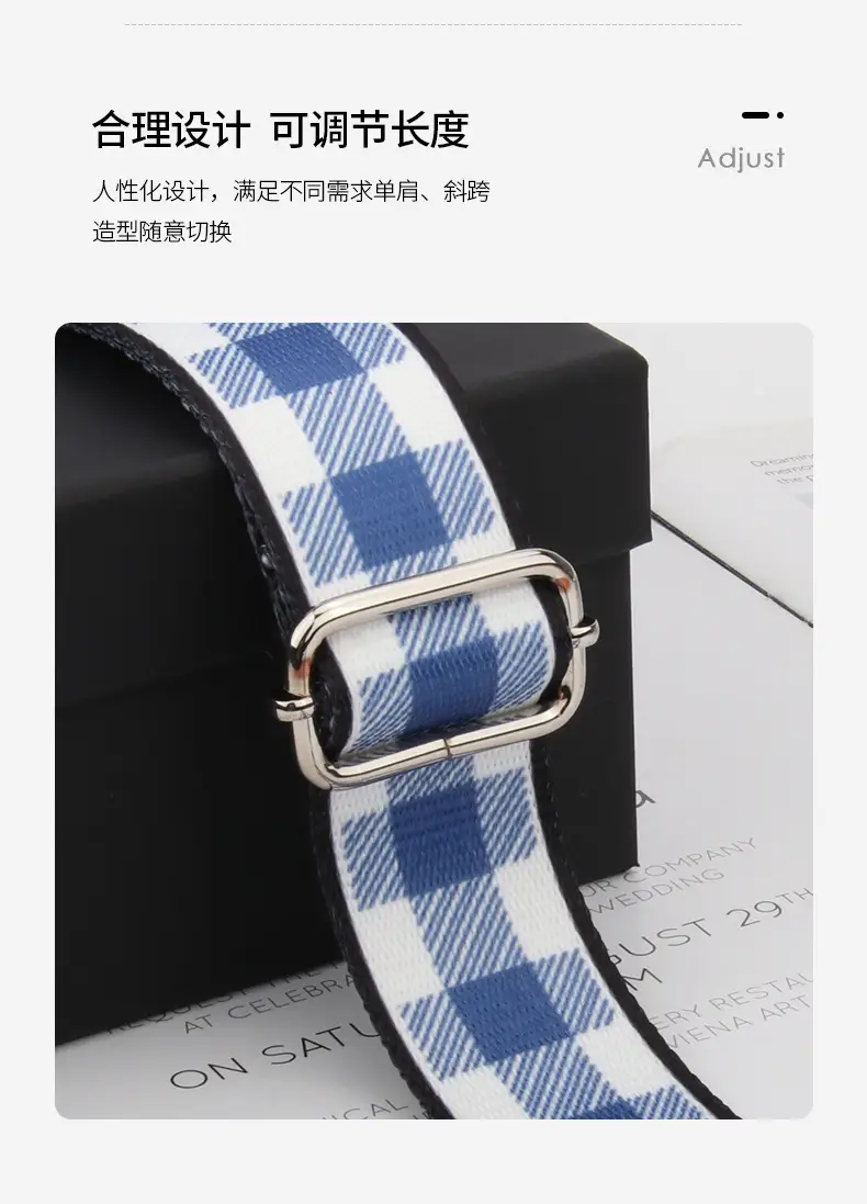 Ethnic Printed Crossbody Bag Strap Adjustable Multicolor — feature 13
