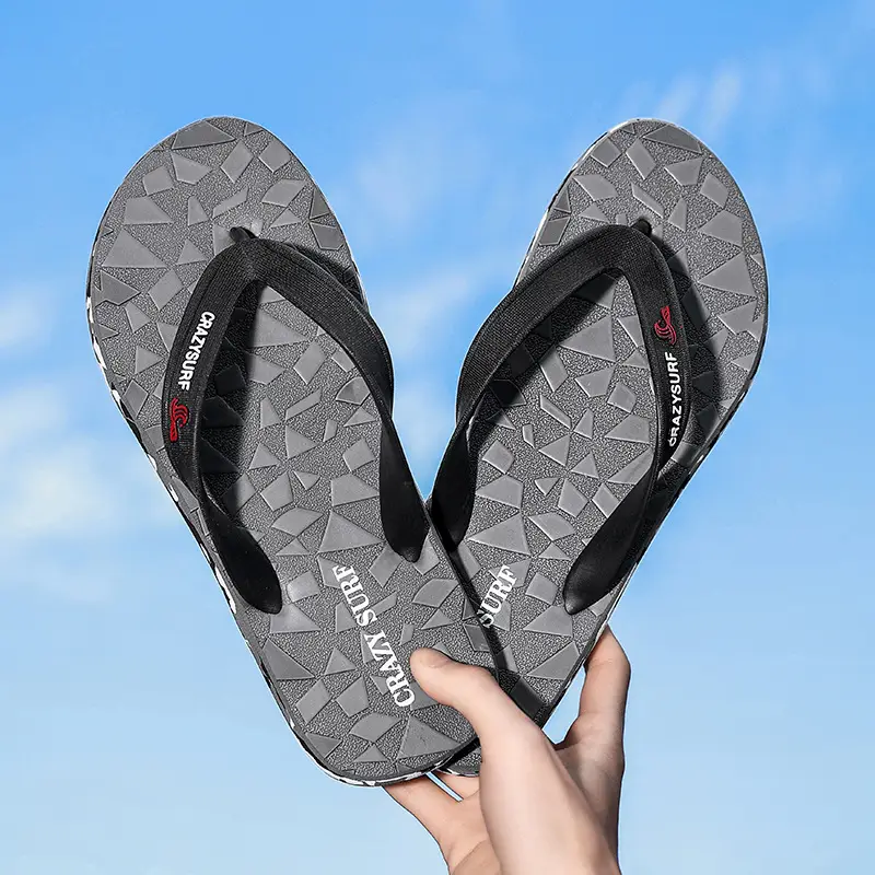 2023 Summer Casual Korean Slippers Blue Casual Flip Flops