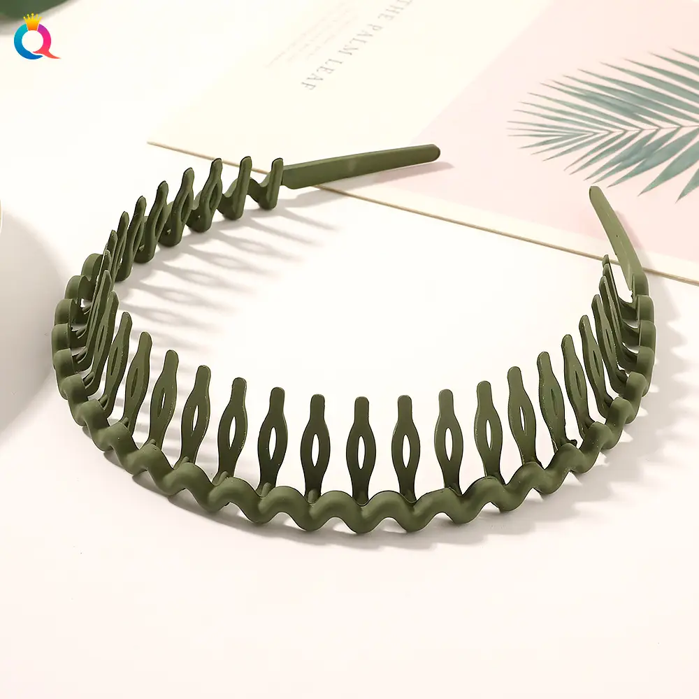 Frosted Color Korean Hair Hoop for Women