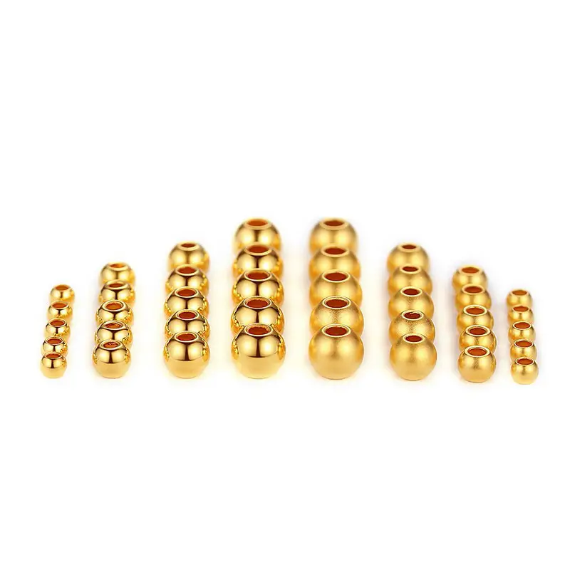 3D Hard Gold Transfer Beads 999 3d Round Pearlescent - Image 4