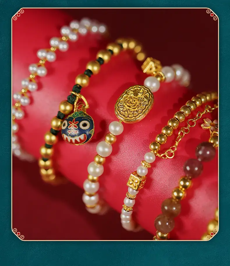 3D Hard Gold Transfer Beads 999 3d Round Pearlescent — feature 8