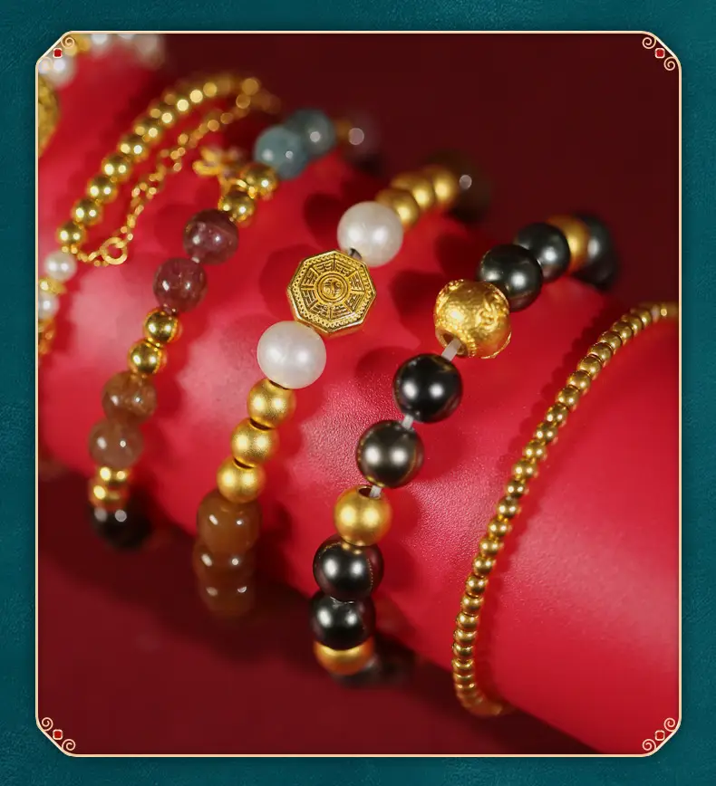 3D Hard Gold Transfer Beads 999 3d Round Pearlescent — feature 9