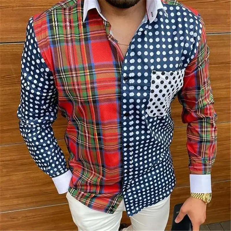 2026 Men's Black Paisley Digital Print Lapel Cardigan - Image 11