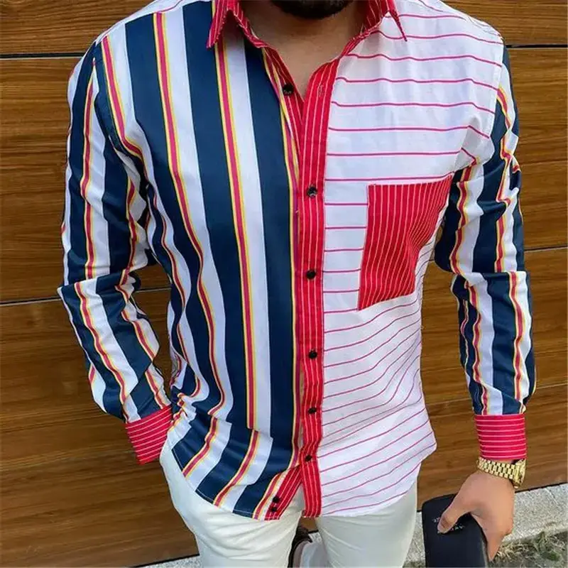 2026 Men's Black Paisley Digital Print Lapel Cardigan - Image 12