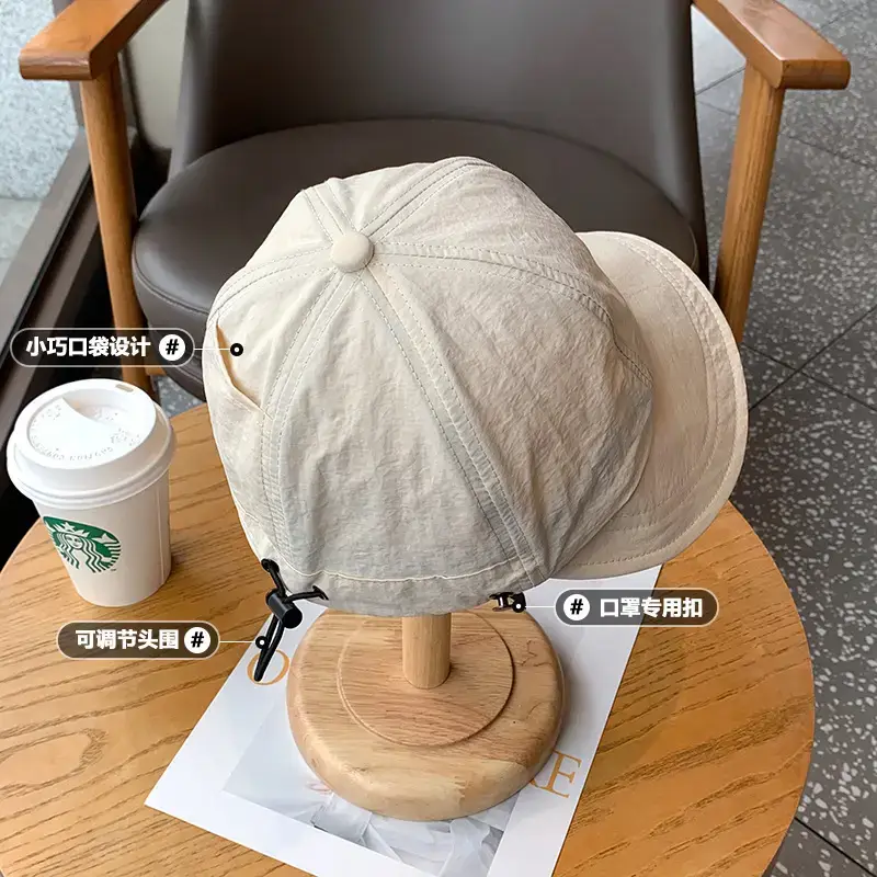 Men's Grey Fisherman Hat with Wide Brim - Image 6