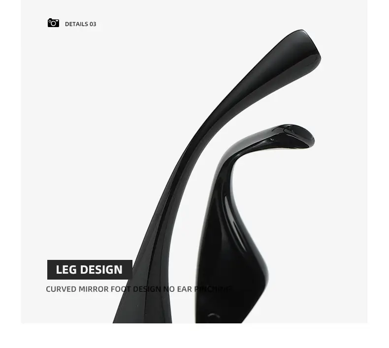 Square Catwalk Eyewear Black Y2K Sunglasses — feature 29