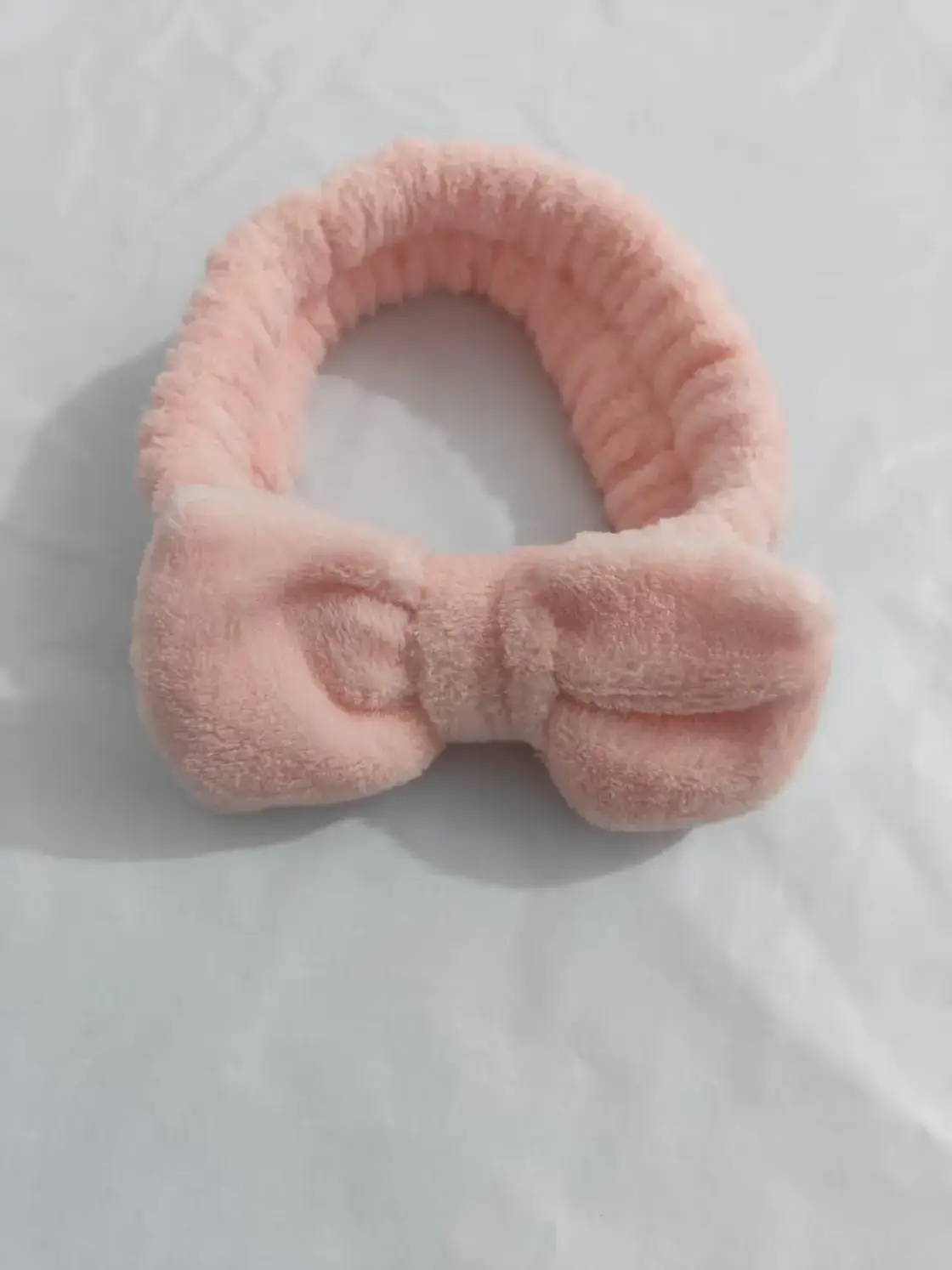 Plush Bow Hair Bands for Women Multi Color - Image 19