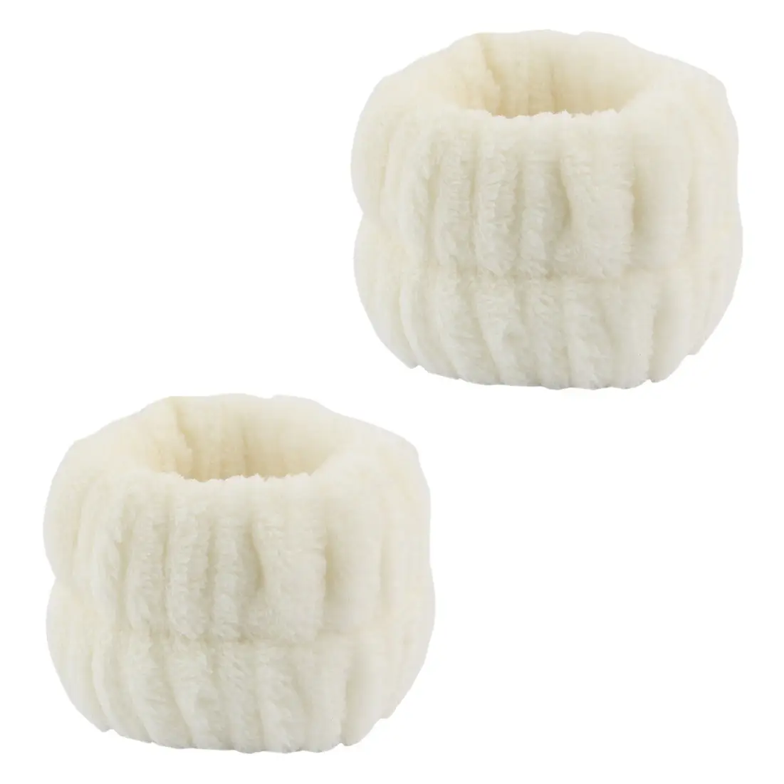 Plush Hair Band Wrist Set for Women