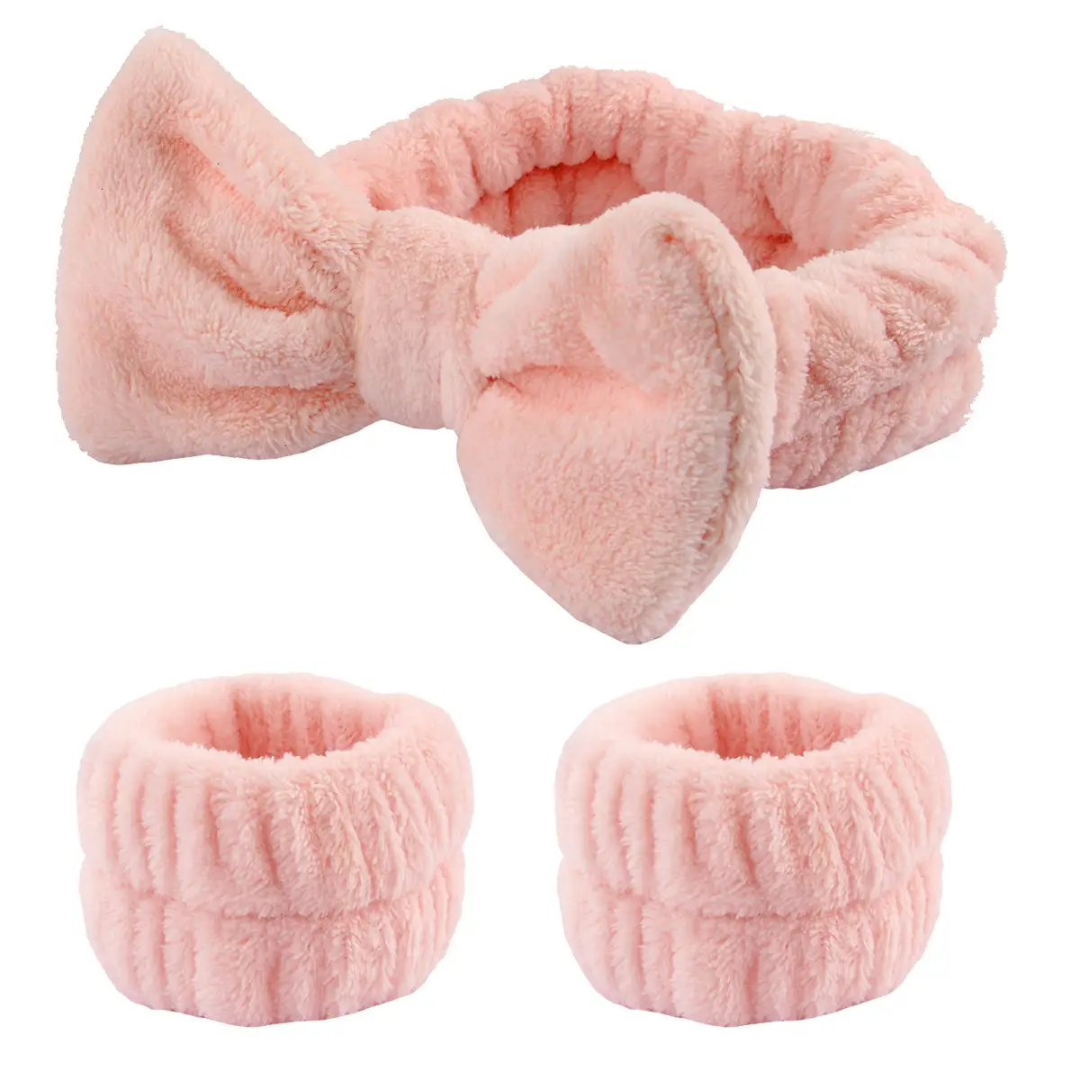 Plush Hair Band Wrist Set for Women - Image 14