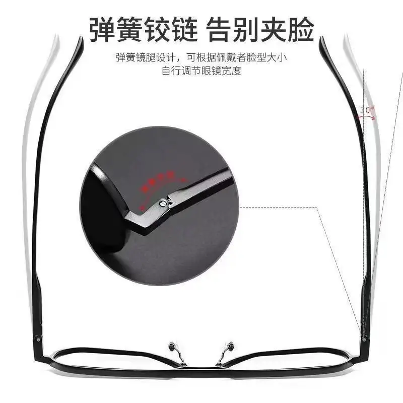 Aluminum-Magnesium Polarized Sunglasses Uv400 Day and Night Color-Changing Glasses Outdoor Driving Men's Sunglasses High-End - Image 10