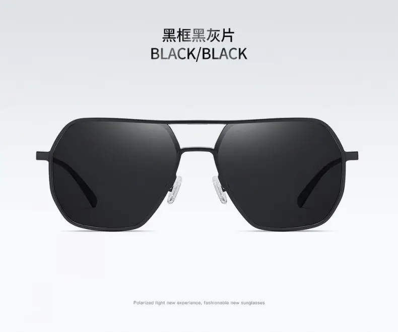 Aluminum-Magnesium Polarized Sunglasses Uv400 Day and Night Color-Changing Glasses Outdoor Driving Men's Sunglasses High-End — feature 16