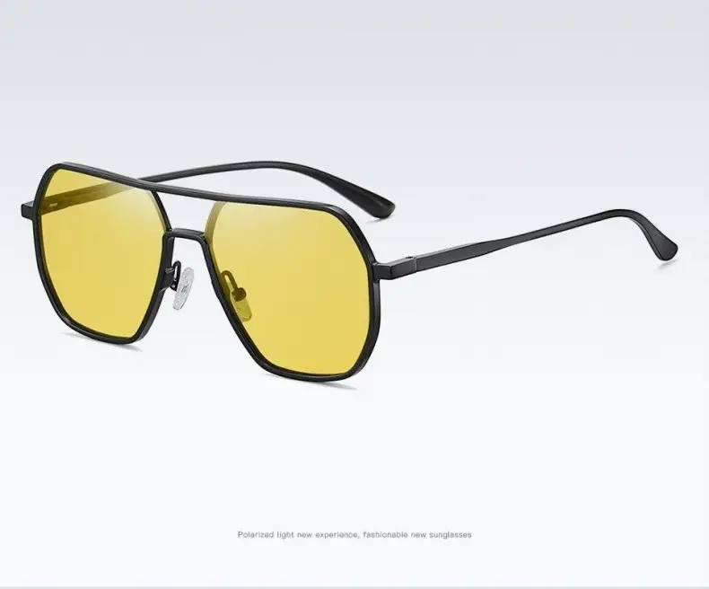 Aluminum-Magnesium Polarized Sunglasses Uv400 Day and Night Color-Changing Glasses Outdoor Driving Men's Sunglasses High-End — feature 23