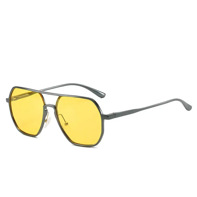 Aluminum-Magnesium Polarized Sunglasses Uv400 Day and Night Color-Changing Glasses Outdoor Driving Men's Sunglasses High-End - Image 6