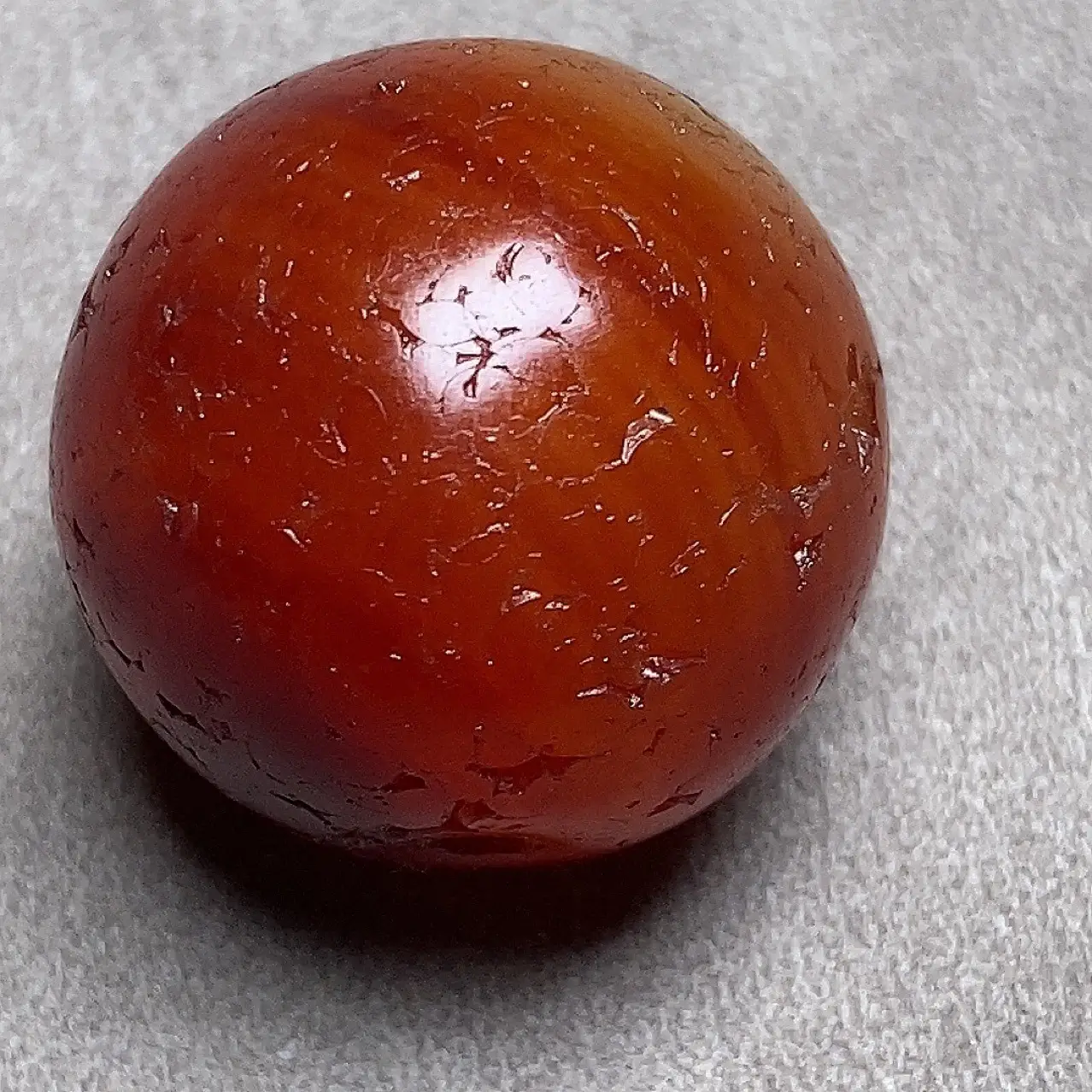 Red Agate Antique Beads Wholesale Large Round Beads — feature 5