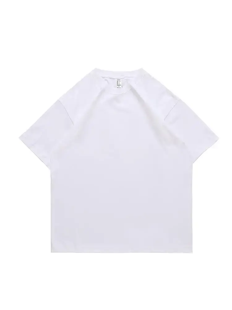 White Cotton Short Sleeve T-Shirt for Men - Image 14