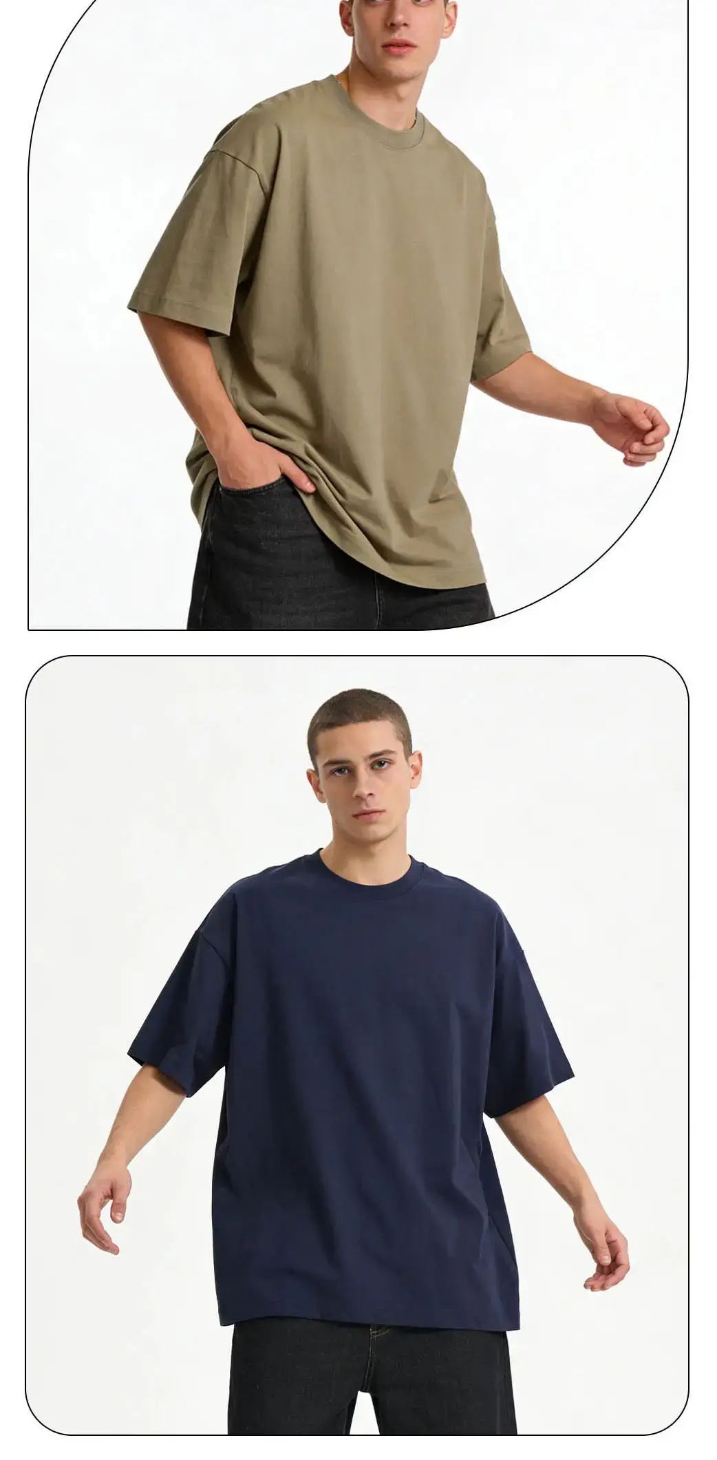 White Cotton Short Sleeve T-Shirt for Men — feature 12
