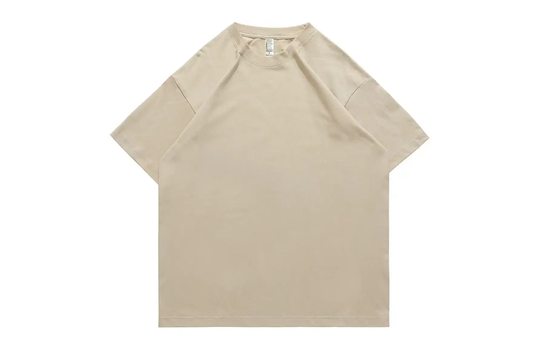 White Cotton Short Sleeve T-Shirt for Men - Image 3
