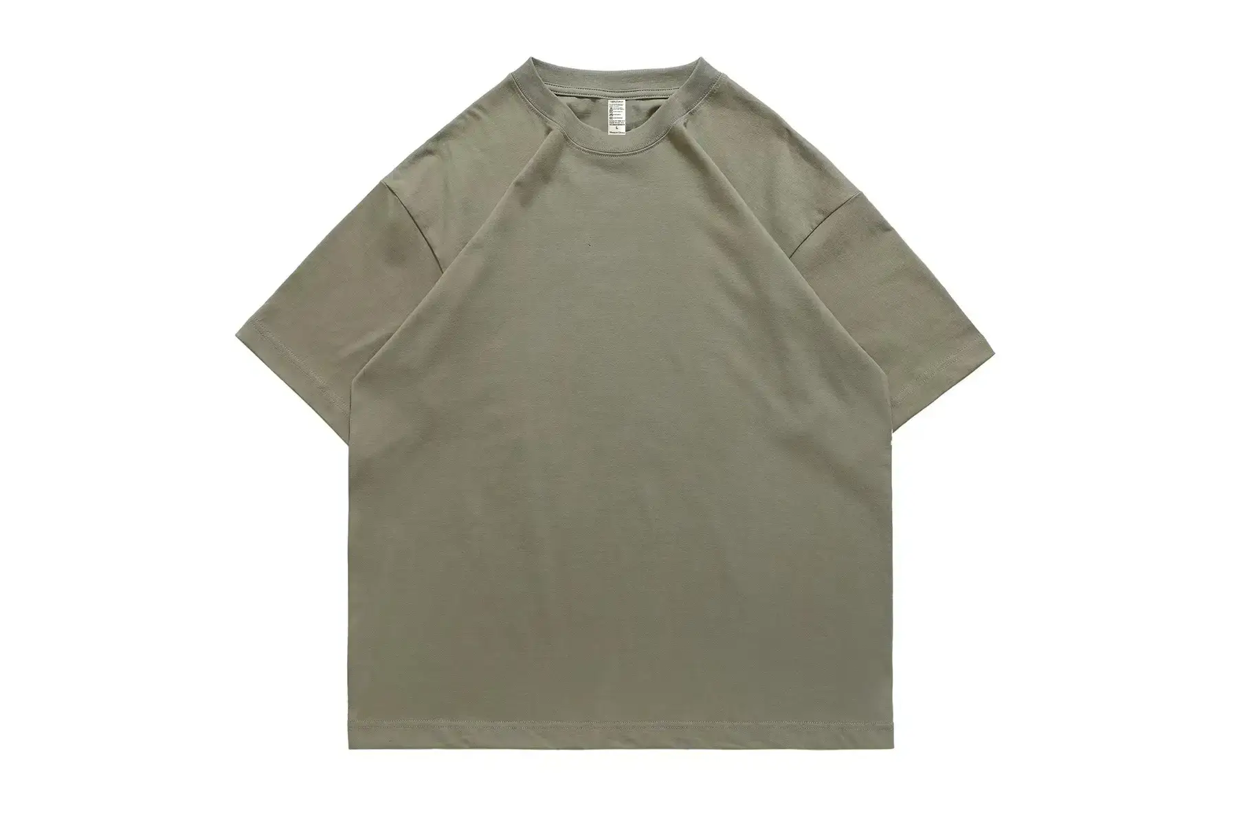 White Cotton Short Sleeve T-Shirt for Men - Image 4