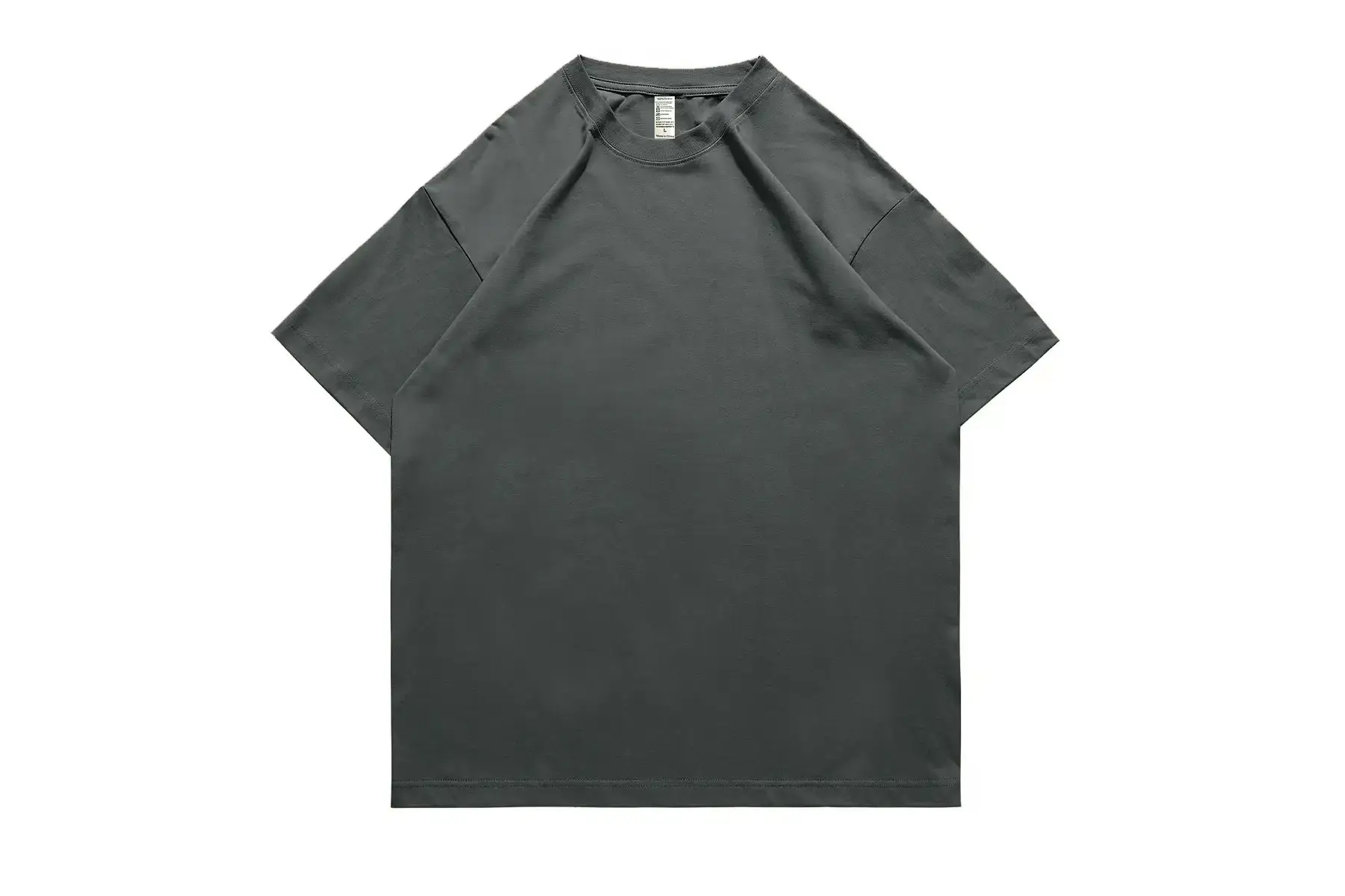 White Cotton Short Sleeve T-Shirt for Men - Image 6