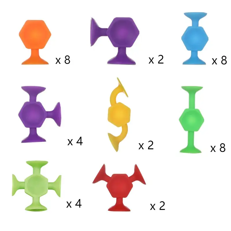 Cross-border Hot DIY Suction Toy for Kids - Image 2
