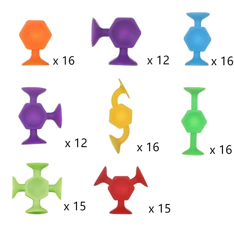 Cross-border Hot DIY Suction Toy for Kids - Image 4