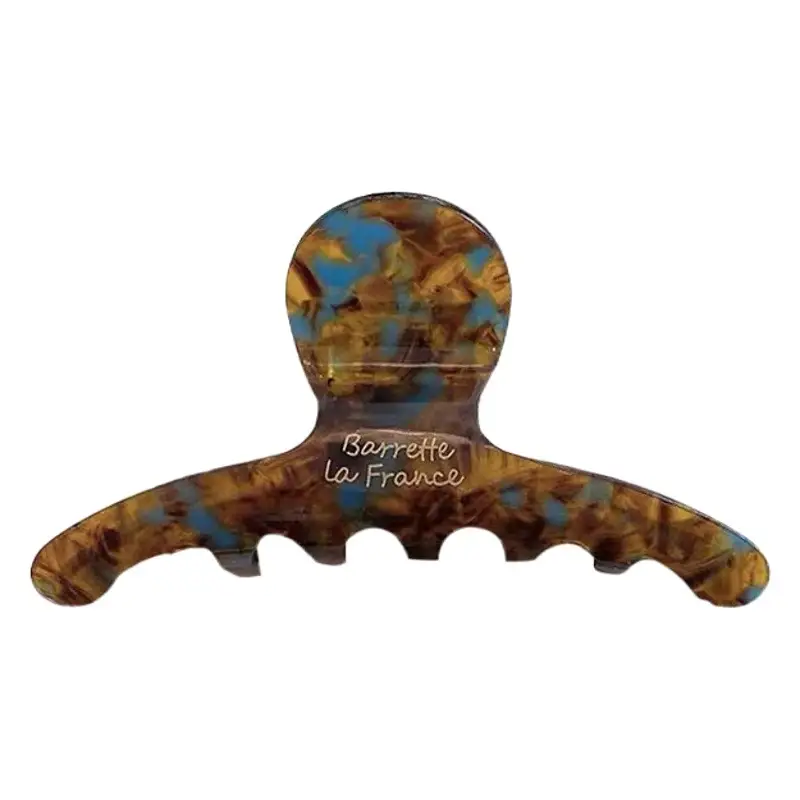 Wooden Hair Clip for Women's Back of Head Shark Clip High-End 2025