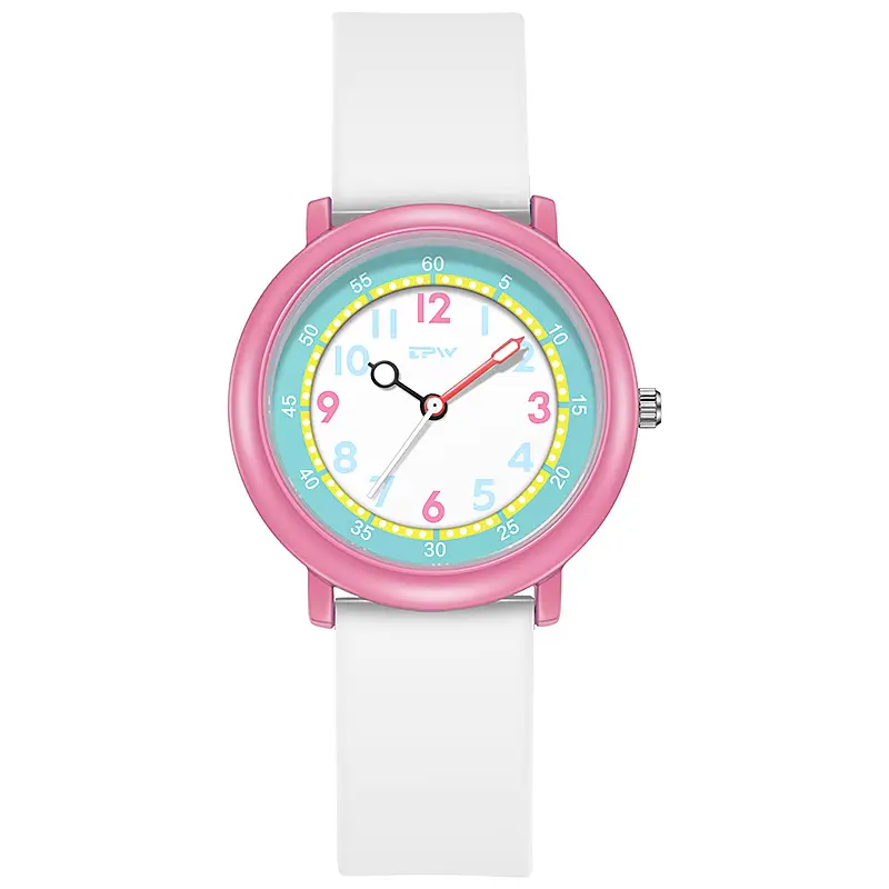 Luminous Student Watch Blue Silicone Sports Waterproof - Image 2