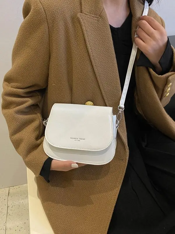 Light Blue Square Shoulder Bag for Women 2023