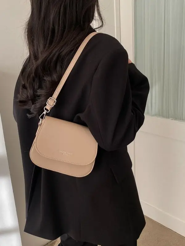 Light Blue Square Shoulder Bag for Women 2023
