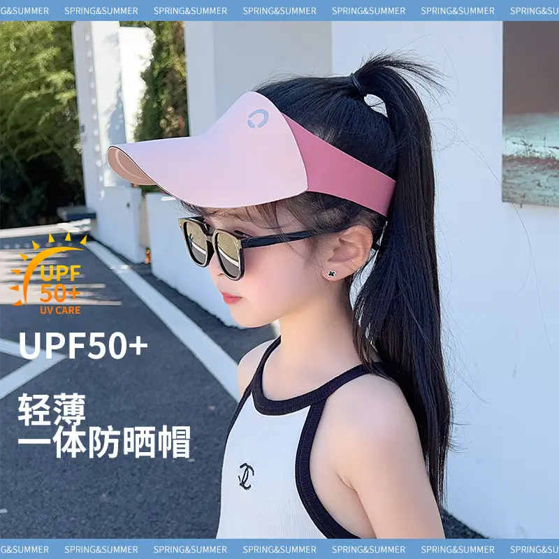 Kids Sun Hat with Anti-Scalding Buckle & Soft Fabric