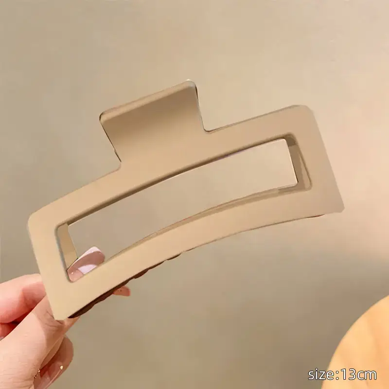 Extra Large Hair Clip 13cm Women Square Back - Image 3