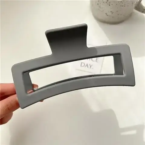 Extra Large Hair Clip 13cm Women Square Back - Image 6