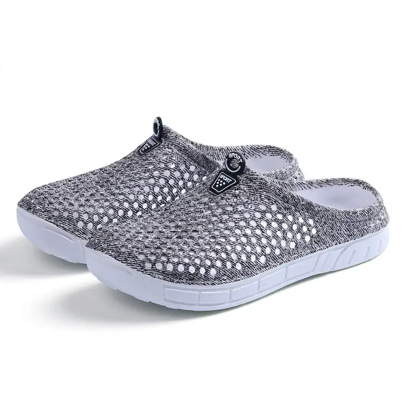 Cross-Border Women's Clogs, Breathable Beach Slippers, Outdoor Non-Slip Flat Heels, Fashionable, Comfortable, Versatile, Breathable and Lightweight - Image 2