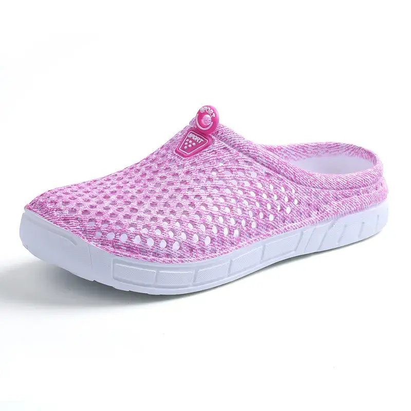 Cross-Border Women's Clogs, Breathable Beach Slippers, Outdoor Non-Slip Flat Heels, Fashionable, Comfortable, Versatile, Breathable and Lightweight - Image 5