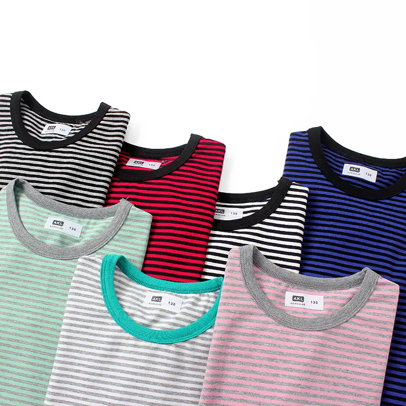 Boys Striped Short Sleeve T-Shirt Medium Small - Image 9