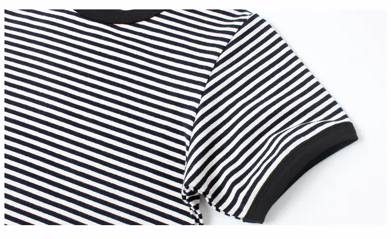 Boys Striped Short Sleeve T-Shirt Medium Small — feature 45