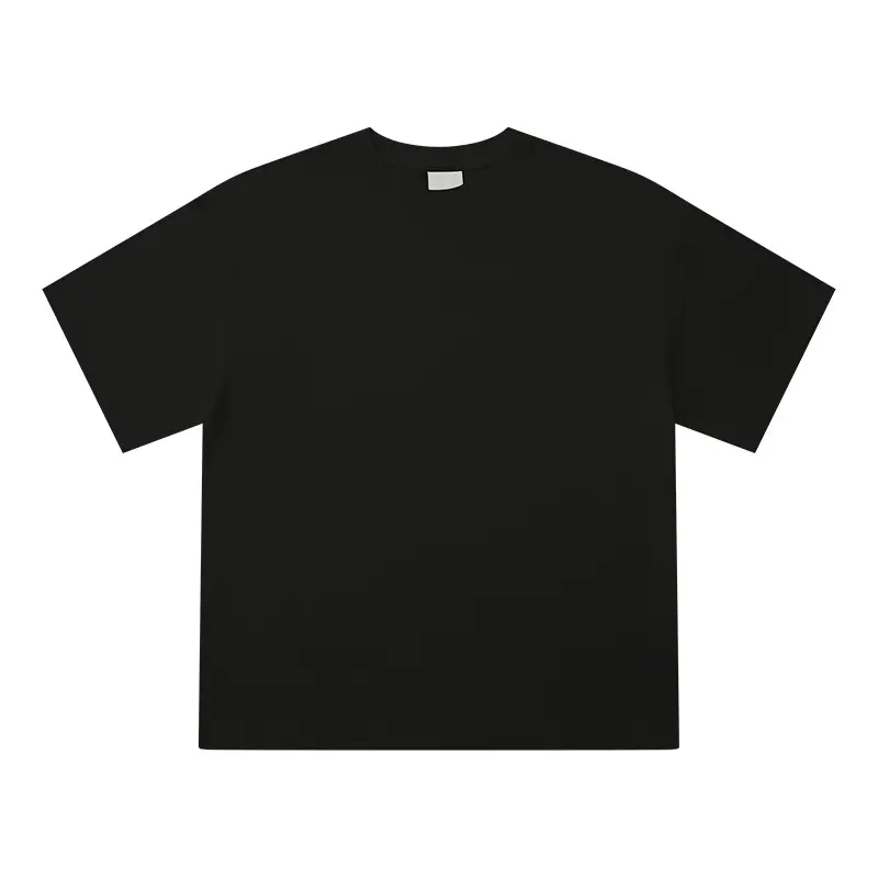 White Cotton T-Shirt 310g Double Yarn - Image 18