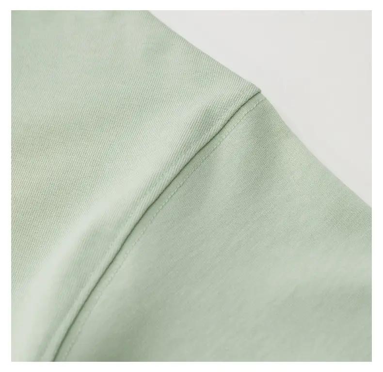 White Cotton T-Shirt 310g Double Yarn — feature 47