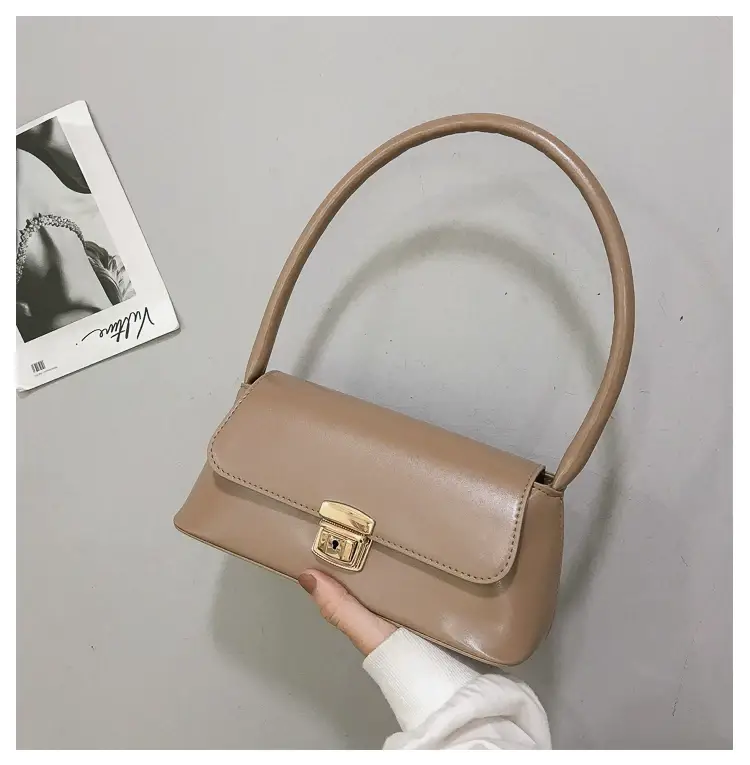 2023 Women's New Korean Version Small Handbag Brown — feature 21