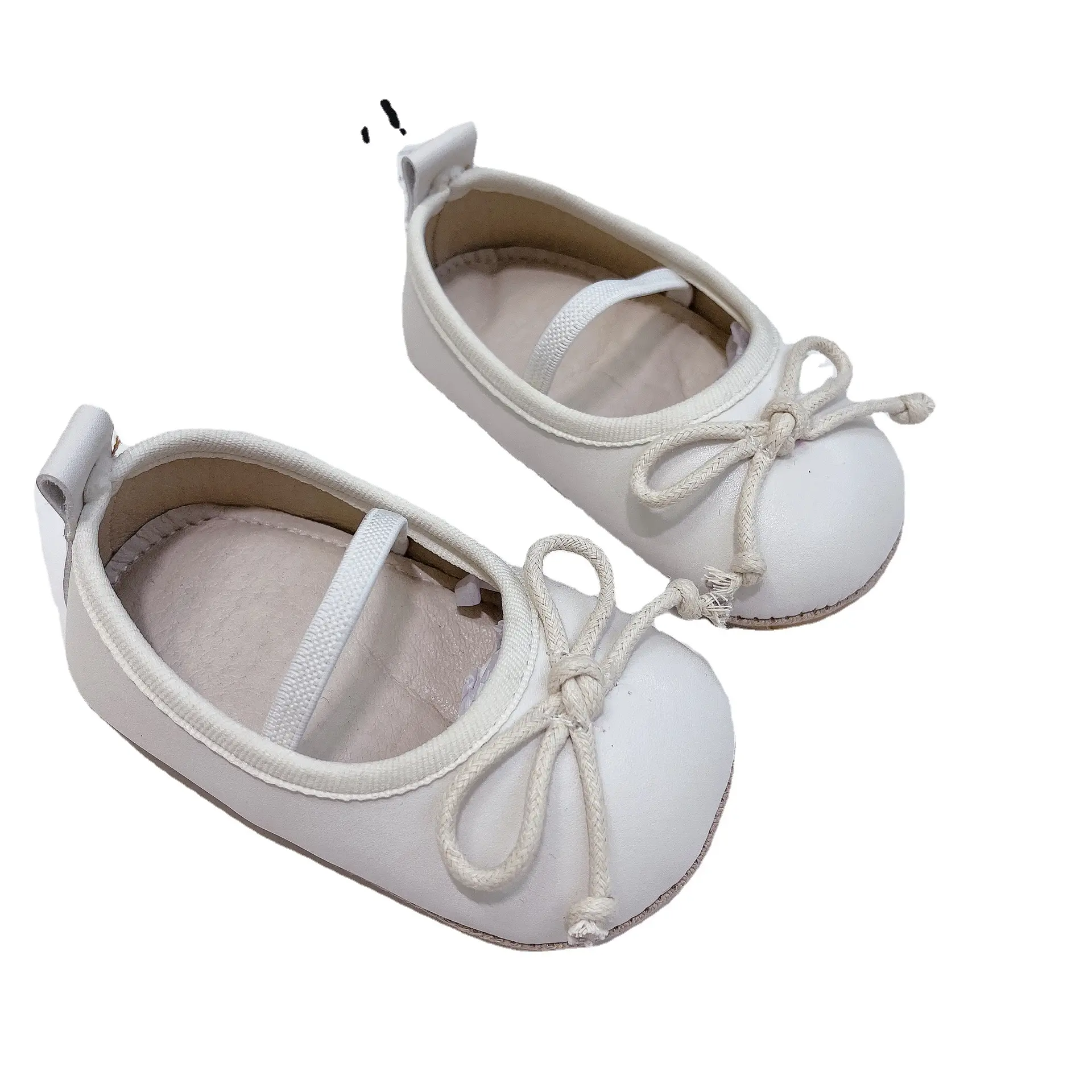 Blue Bow Baby Princess Shoes for 0-2 Years