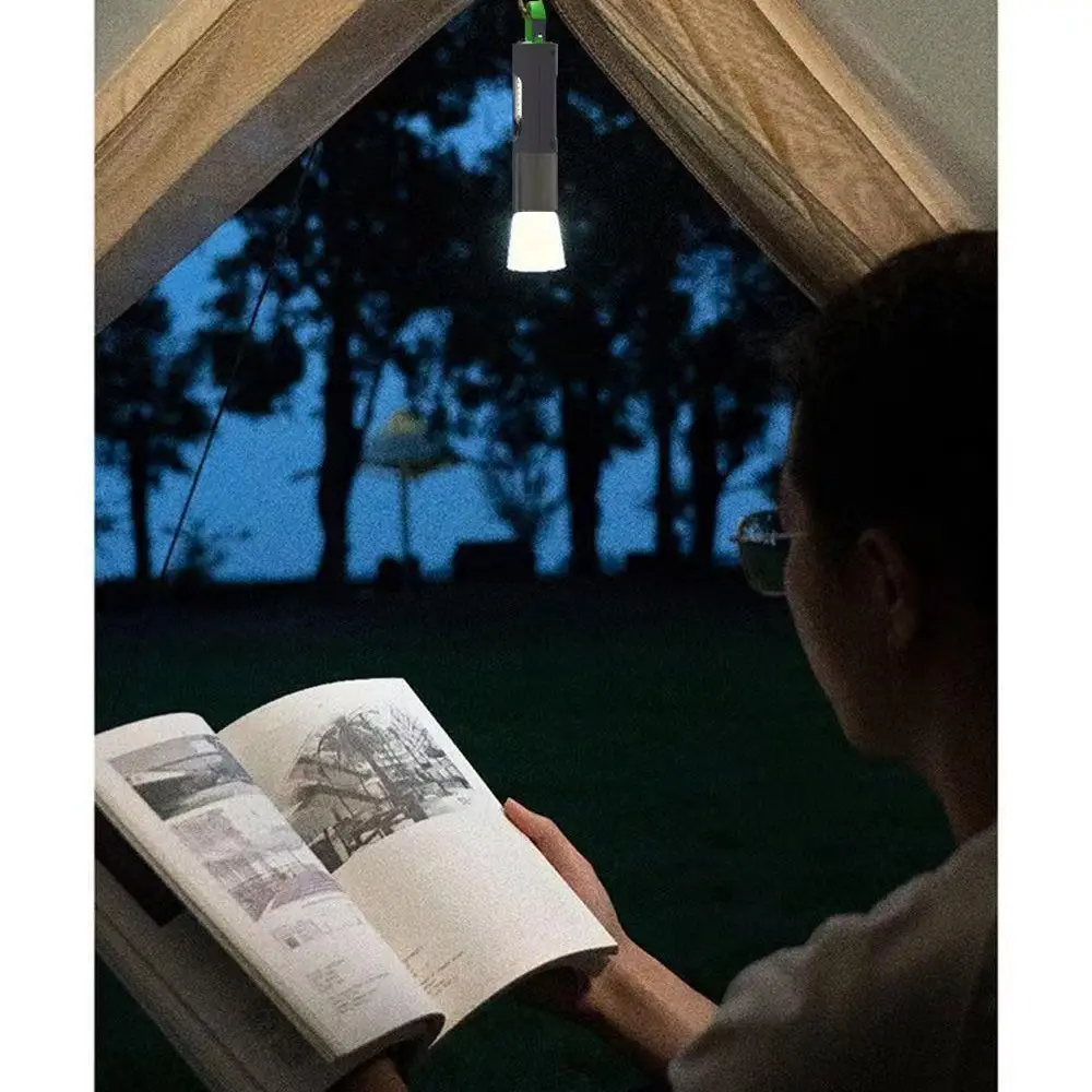 High Power Outdoor Flashlight with Hook & Multi-Function LED - Image 13