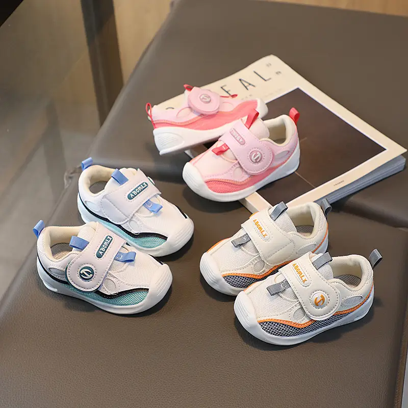Baby Shoes 2026 Spring Autumn Soft White Orange