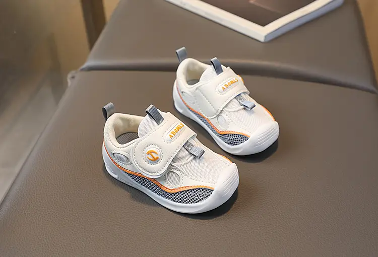 Baby Shoes 2026 Spring Autumn Soft White Orange — feature 9