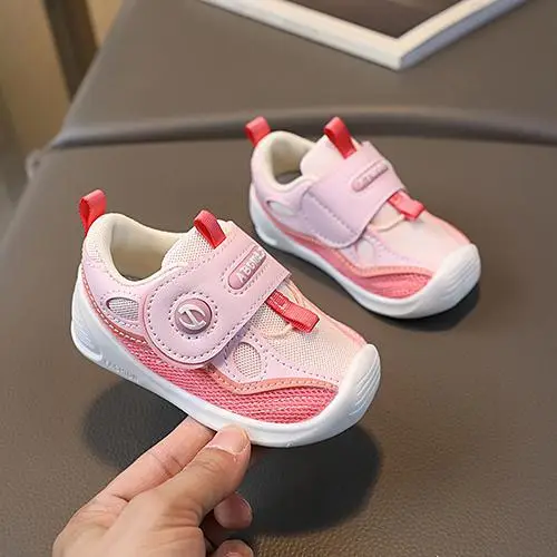 Baby Shoes 2026 Spring Autumn Soft White Orange